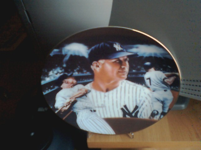 Mickey Mantle Plate
